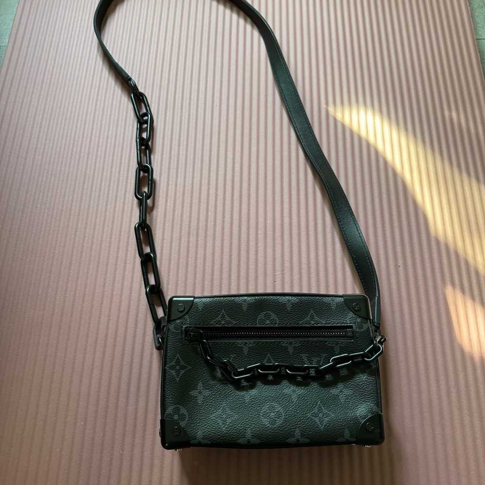 LV Crossbody Bag Black with Chain - image 2