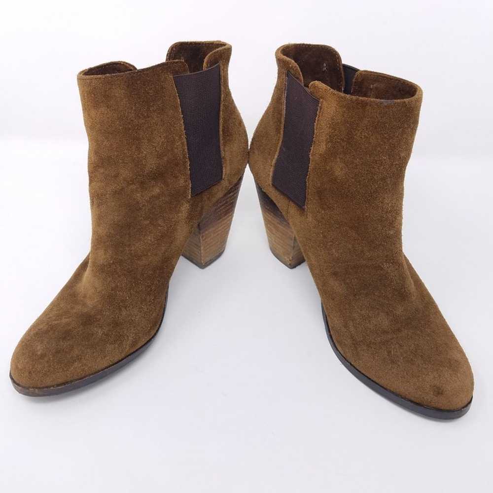 Vince Camuto Suede Leather Boots SZ 8,5B Brown VP… - image 5