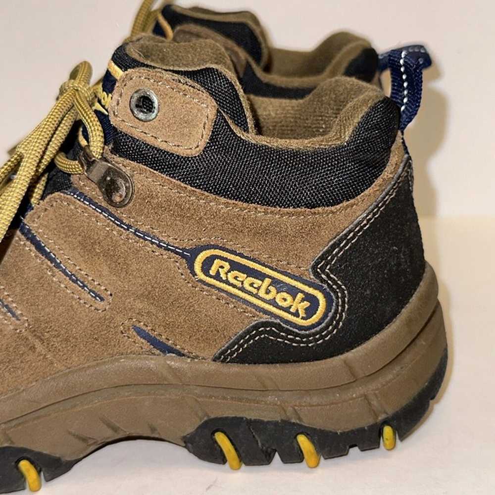 Reebok Vintage Brown Black Hiking Boots size 4 - image 2