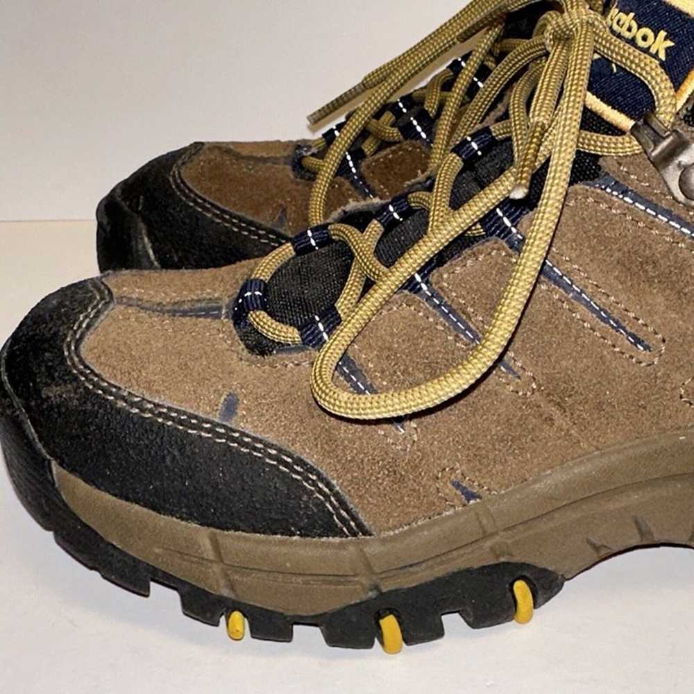 Reebok Vintage Brown Black Hiking Boots size 4 - image 3