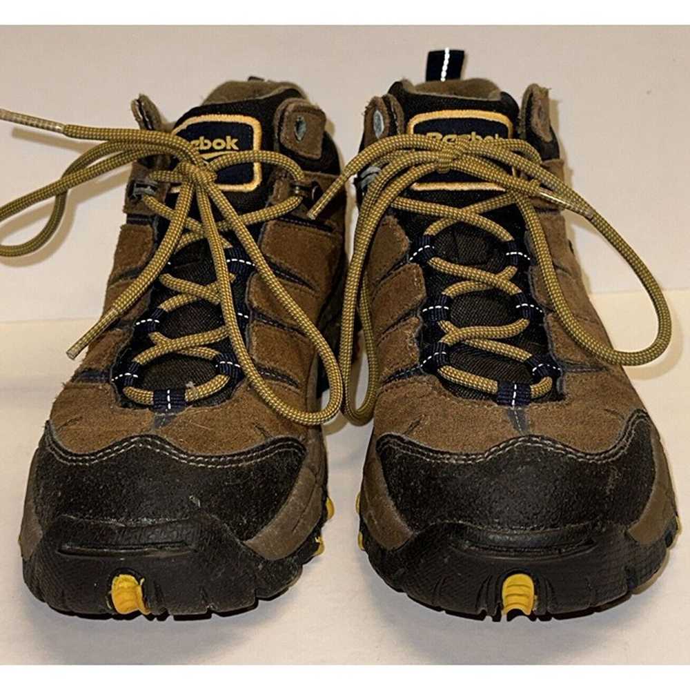 Reebok Vintage Brown Black Hiking Boots size 4 - image 4