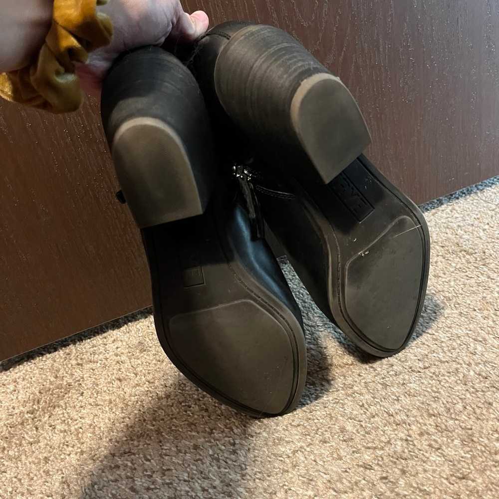 Black FRYE double zip ankle booties - image 5
