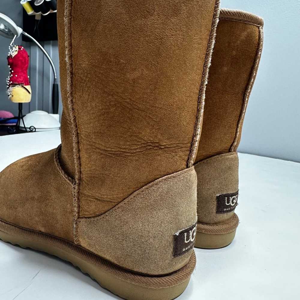 Y2K Vintage Ugg Class Short Tan Celebrity Favorit… - image 4