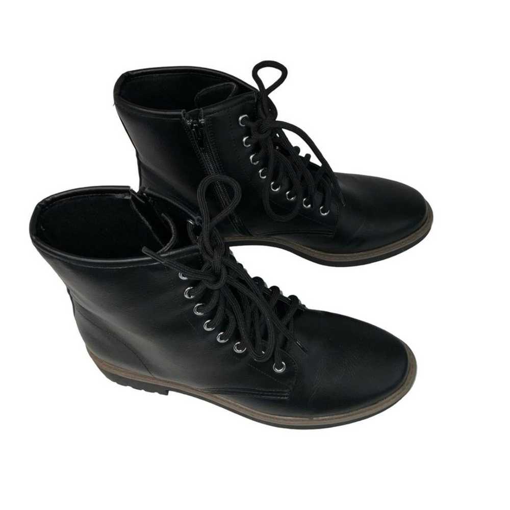 Womens Esprit Shelby Combat Ankle Boots Size 9.5 - image 2