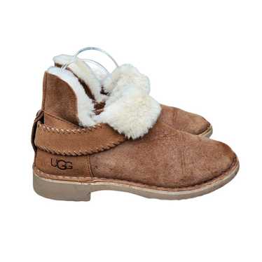 Ugg McKay Boots Chestnut Brown Shearling Lined Wo… - image 1