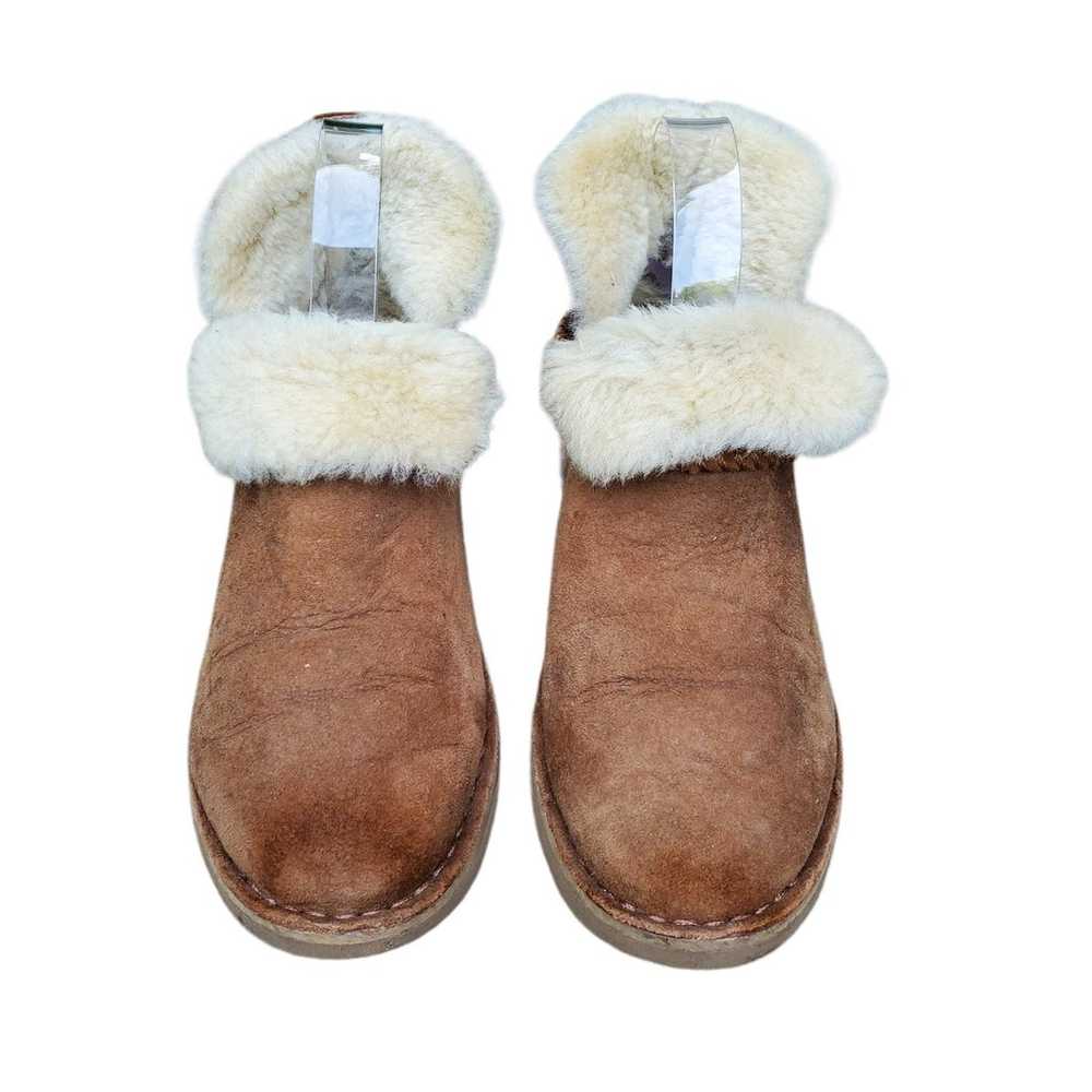 Ugg McKay Boots Chestnut Brown Shearling Lined Wo… - image 5