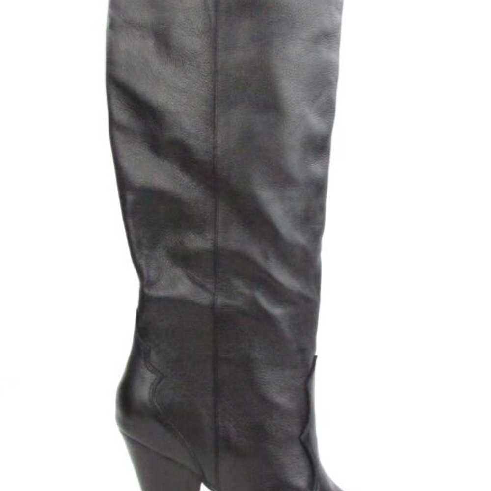Dolce Vita Leather Boot Tall Knee High Black Leat… - image 2