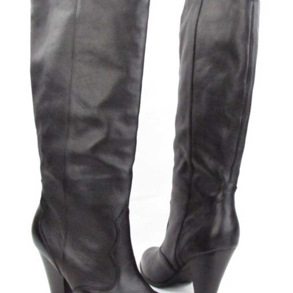 Dolce Vita Leather Boot Tall Knee High Black Leat… - image 6