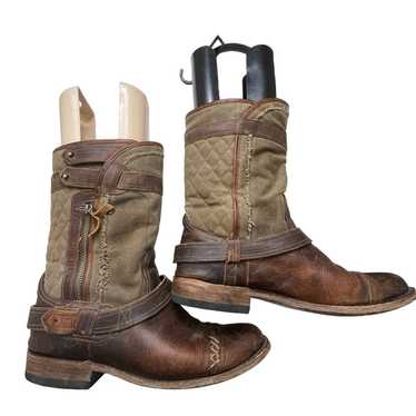 Lane Women's Worn Sage Dustoff Ankle Boots  size … - image 1