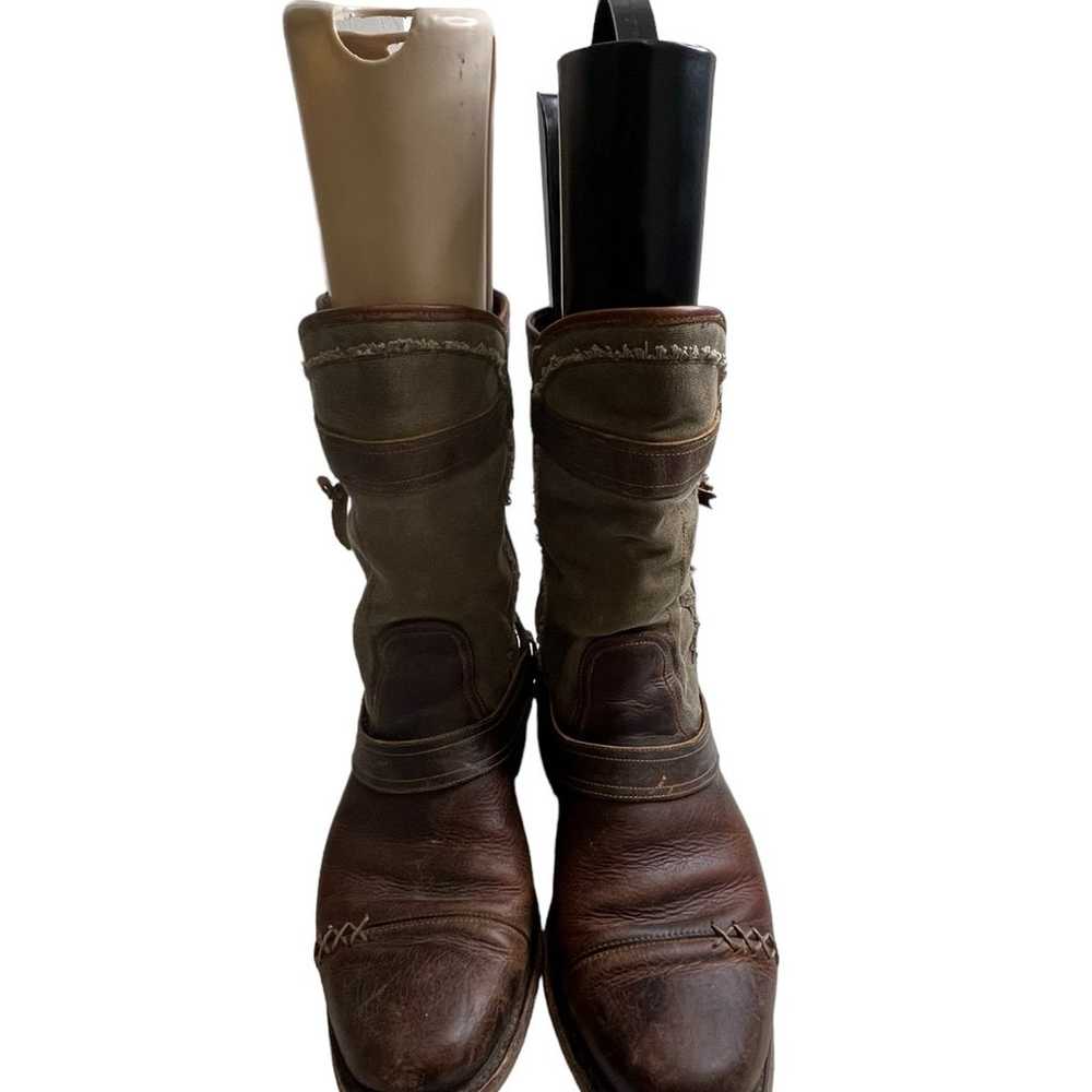 Lane Women's Worn Sage Dustoff Ankle Boots  size … - image 4