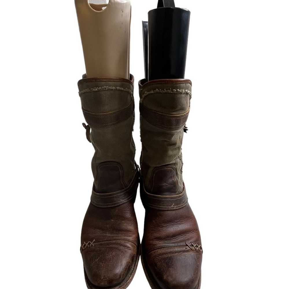 Lane Women's Worn Sage Dustoff Ankle Boots  size … - image 5