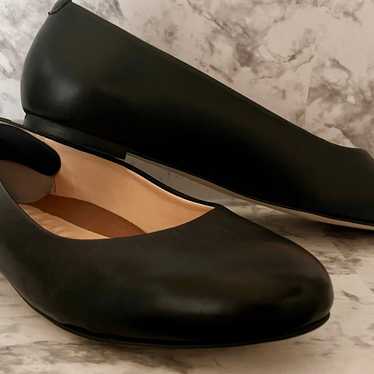 Walking Cradles BronWyn Ballet Flat Black Leather… - image 1
