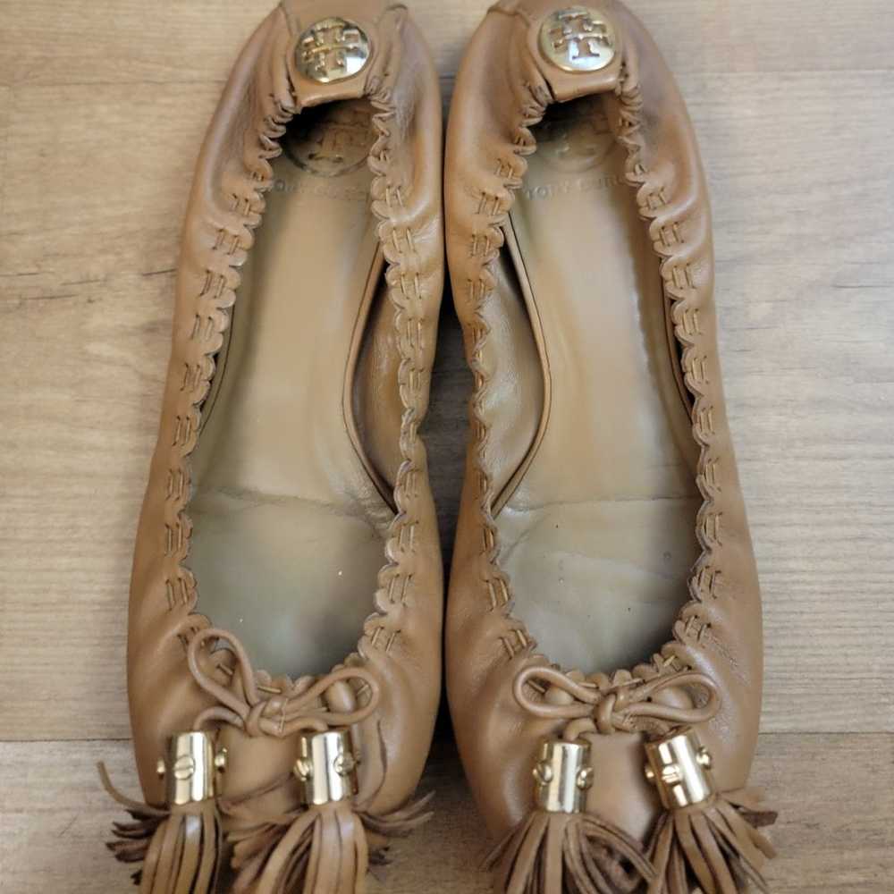 Tory Burch Reese Mestico Tassel Ballet Flats - image 3