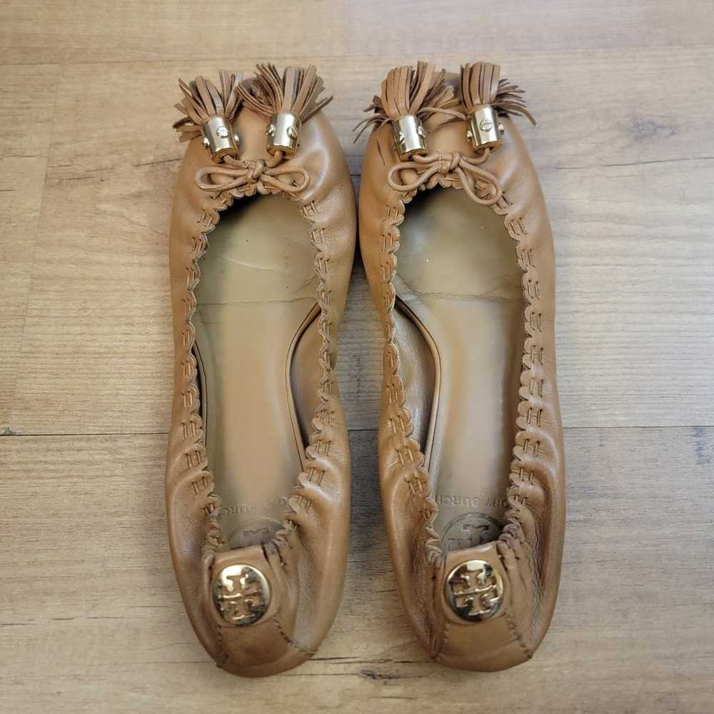 Tory Burch Reese Mestico Tassel Ballet Flats - image 5