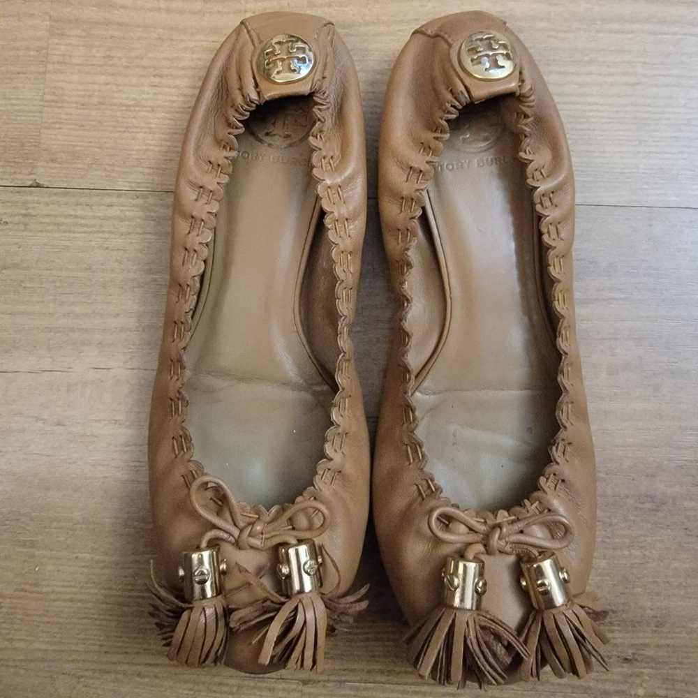 Tory Burch Reese Mestico Tassel Ballet Flats - image 8