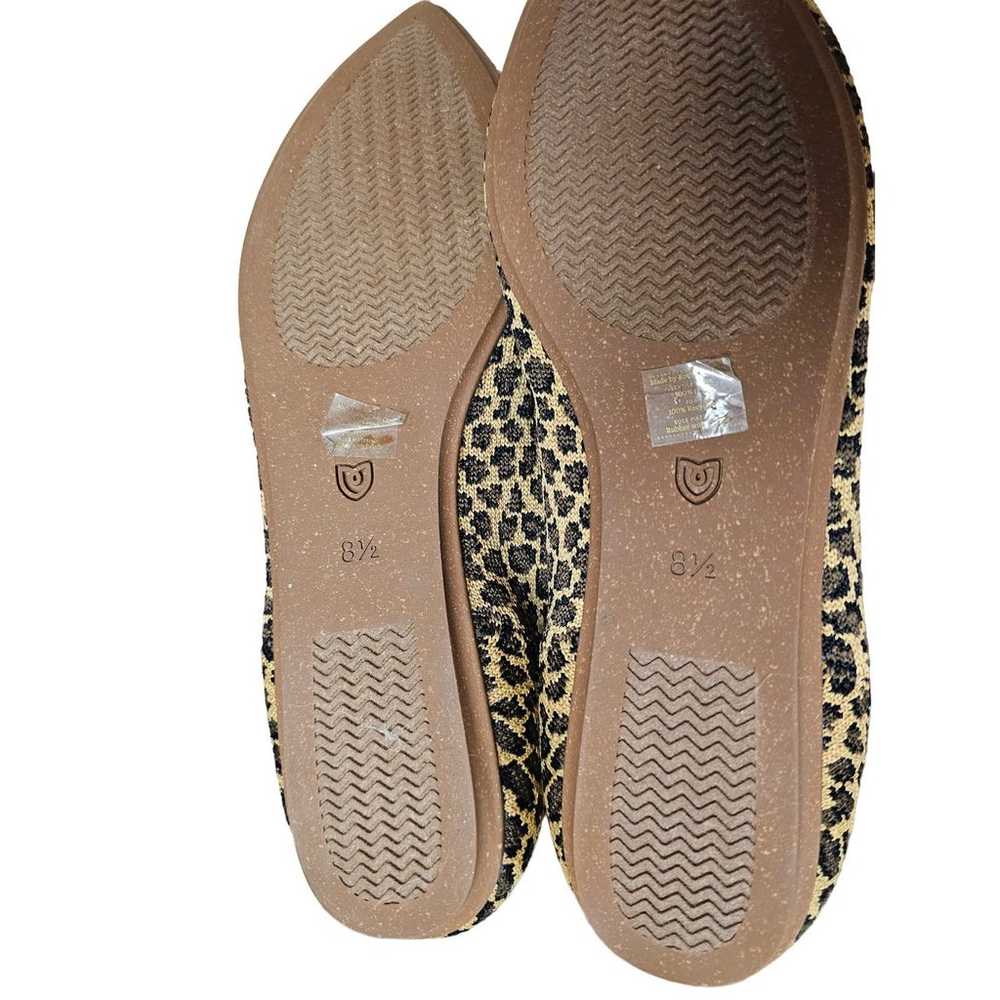 NWOB Rothy's Leopard Ballerina Pointy Flats ladie… - image 12