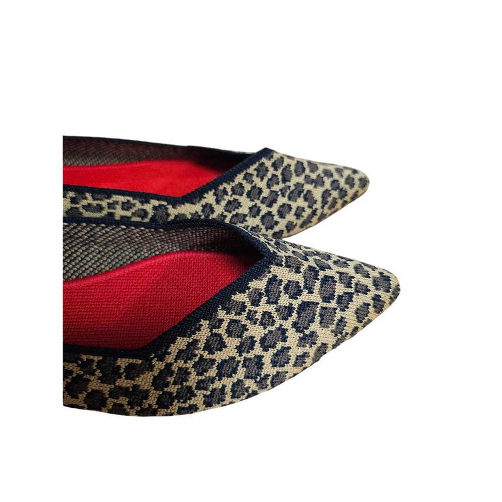 NWOB Rothy's Leopard Ballerina Pointy Flats ladie… - image 9