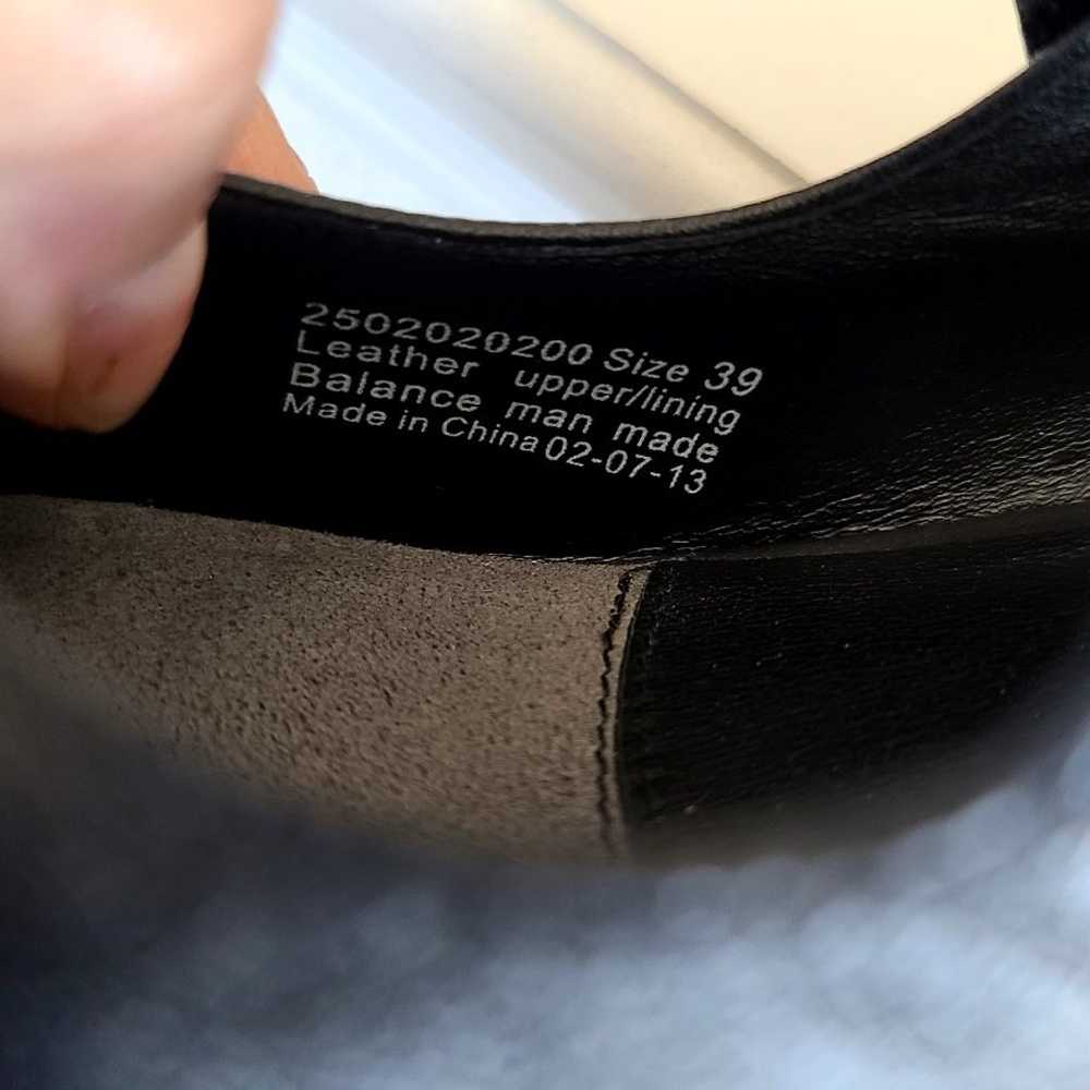 Dansko Betty Black Leather Mary Jane Heels Comfor… - image 11