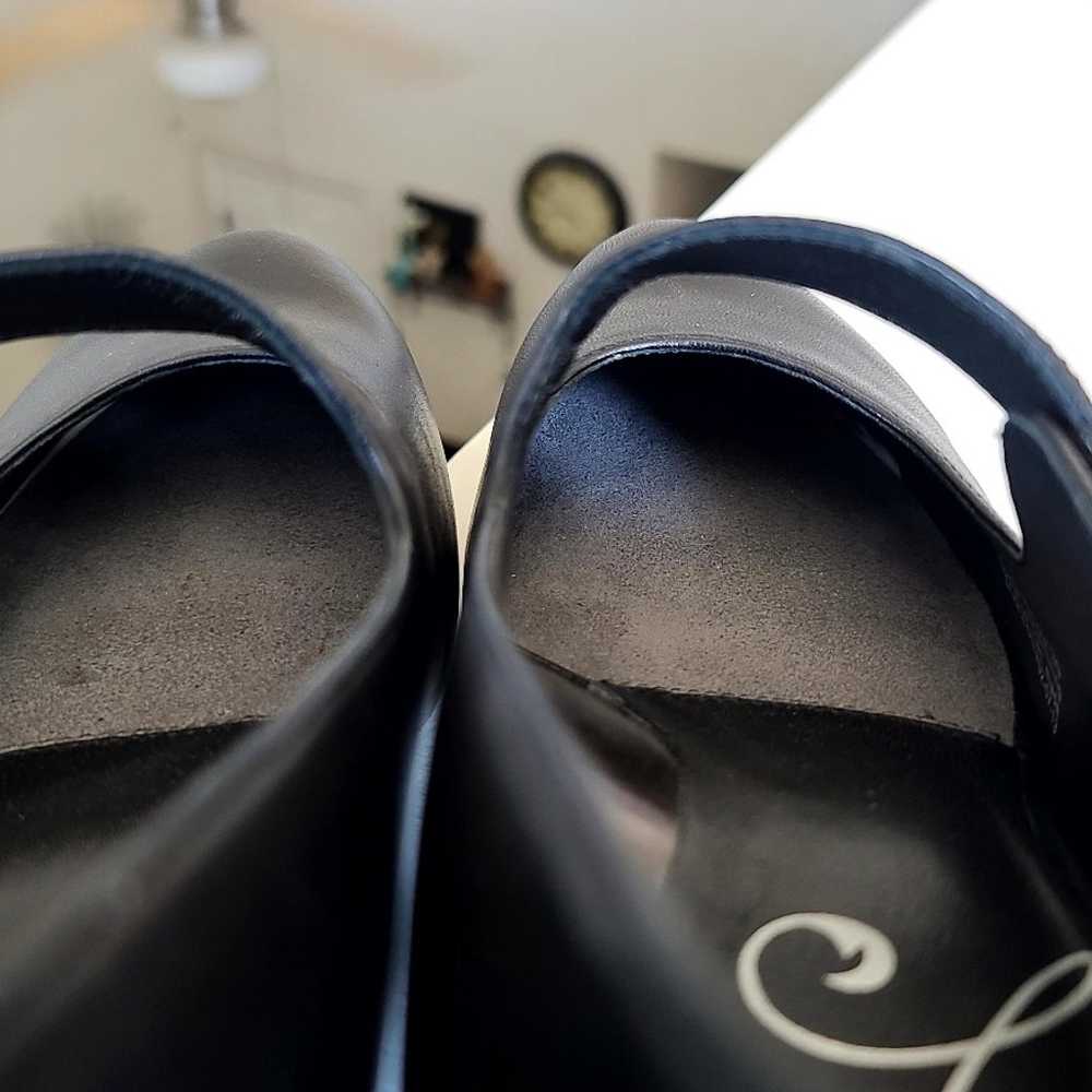 Dansko Betty Black Leather Mary Jane Heels Comfor… - image 8