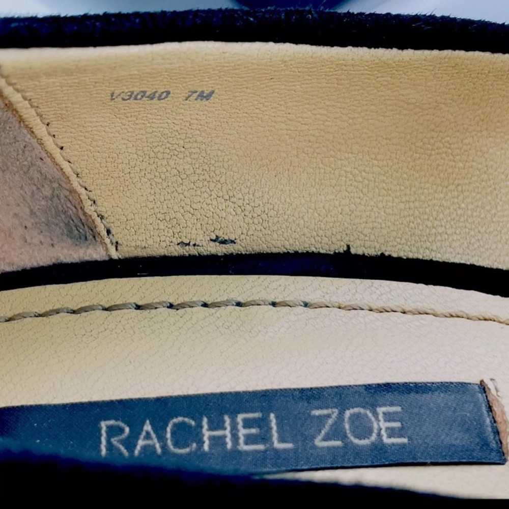 Rachel Zoe Eva Black Leather Triple Stacked Platf… - image 10