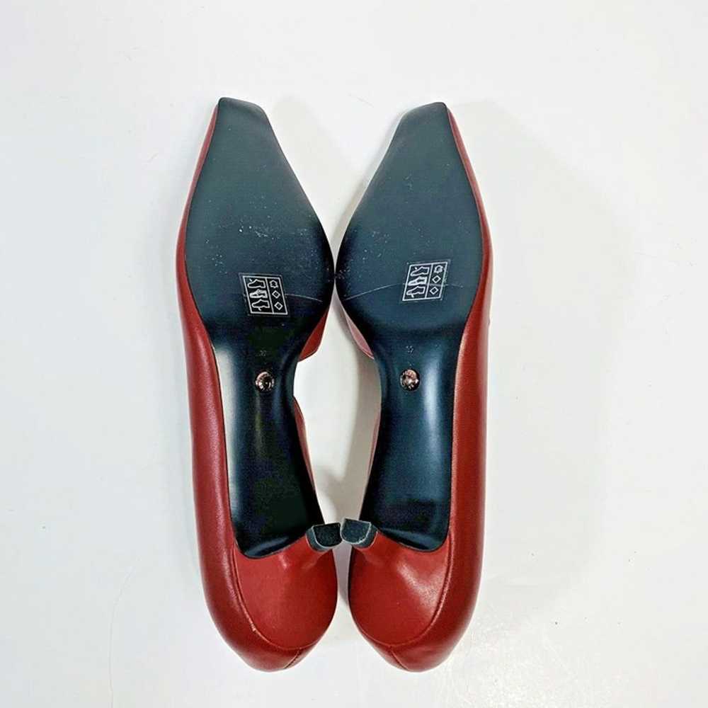 Charles & Keith Kitten Heel Slip On Sz 8 Pointed … - image 11