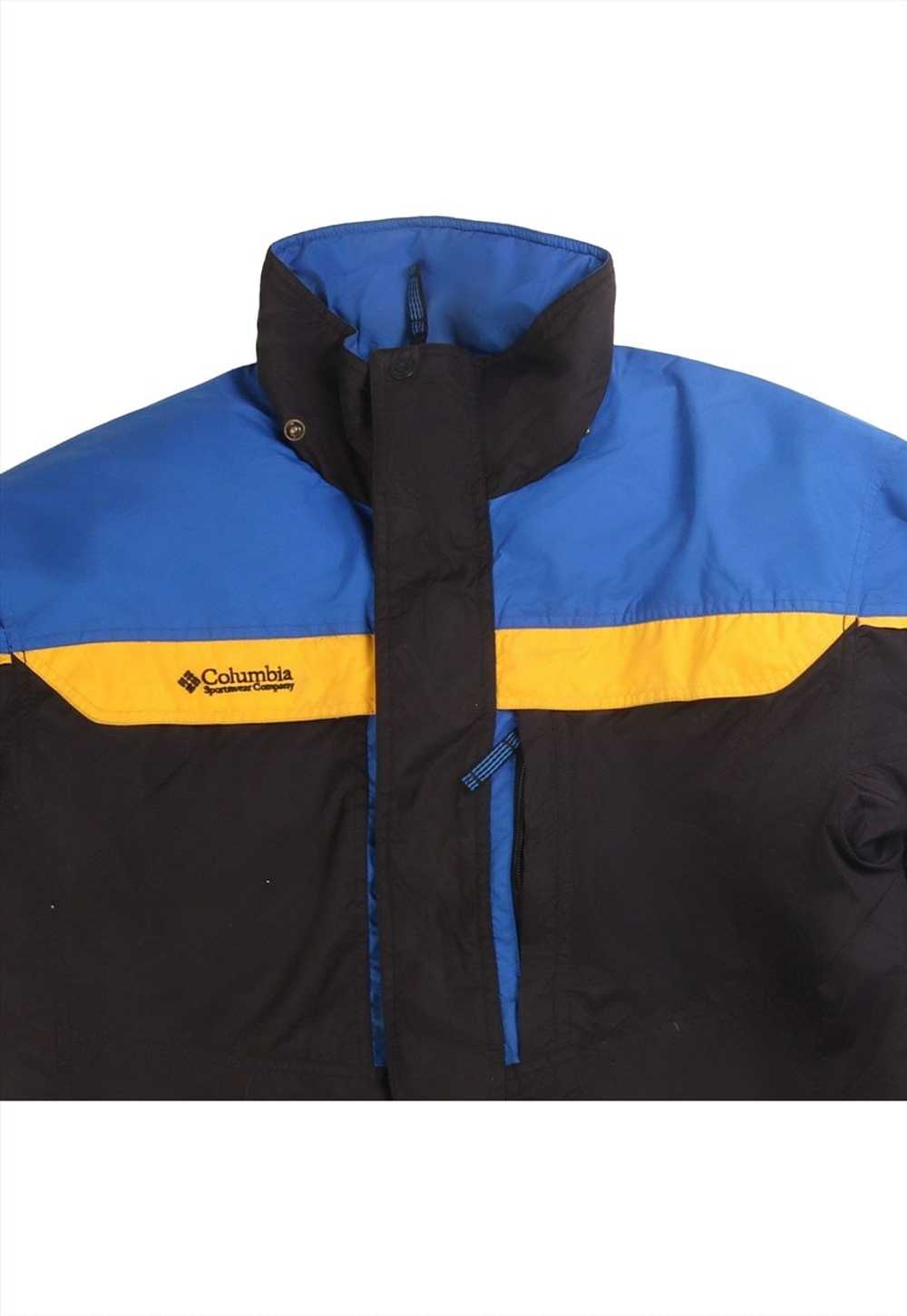 Vintage 90's Columbia Puffer Jacket Full Zip Up H… - image 2