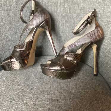 Michael Kors metallic heels