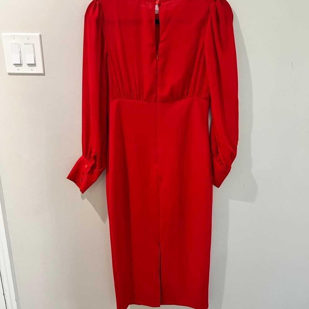 red dress size 6 - image 7