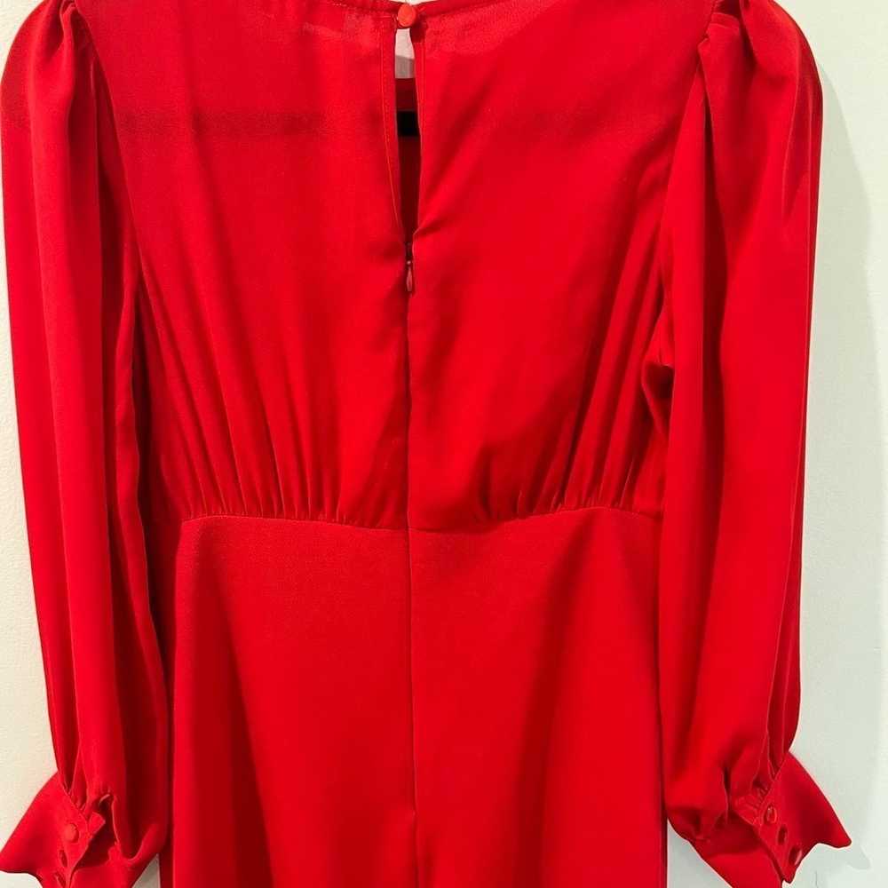 red dress size 6 - image 8