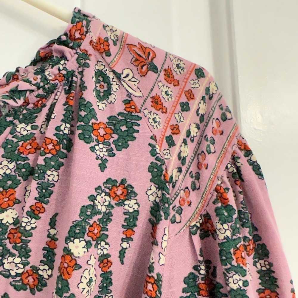 NWOT Knox rose Pink Floral Long Sleeve Dress Sz S… - image 4