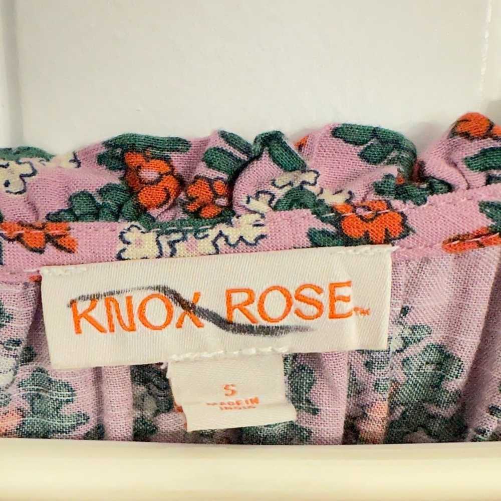 NWOT Knox rose Pink Floral Long Sleeve Dress Sz S… - image 9