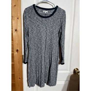 Madewell women’s dress size Large black and gray 1