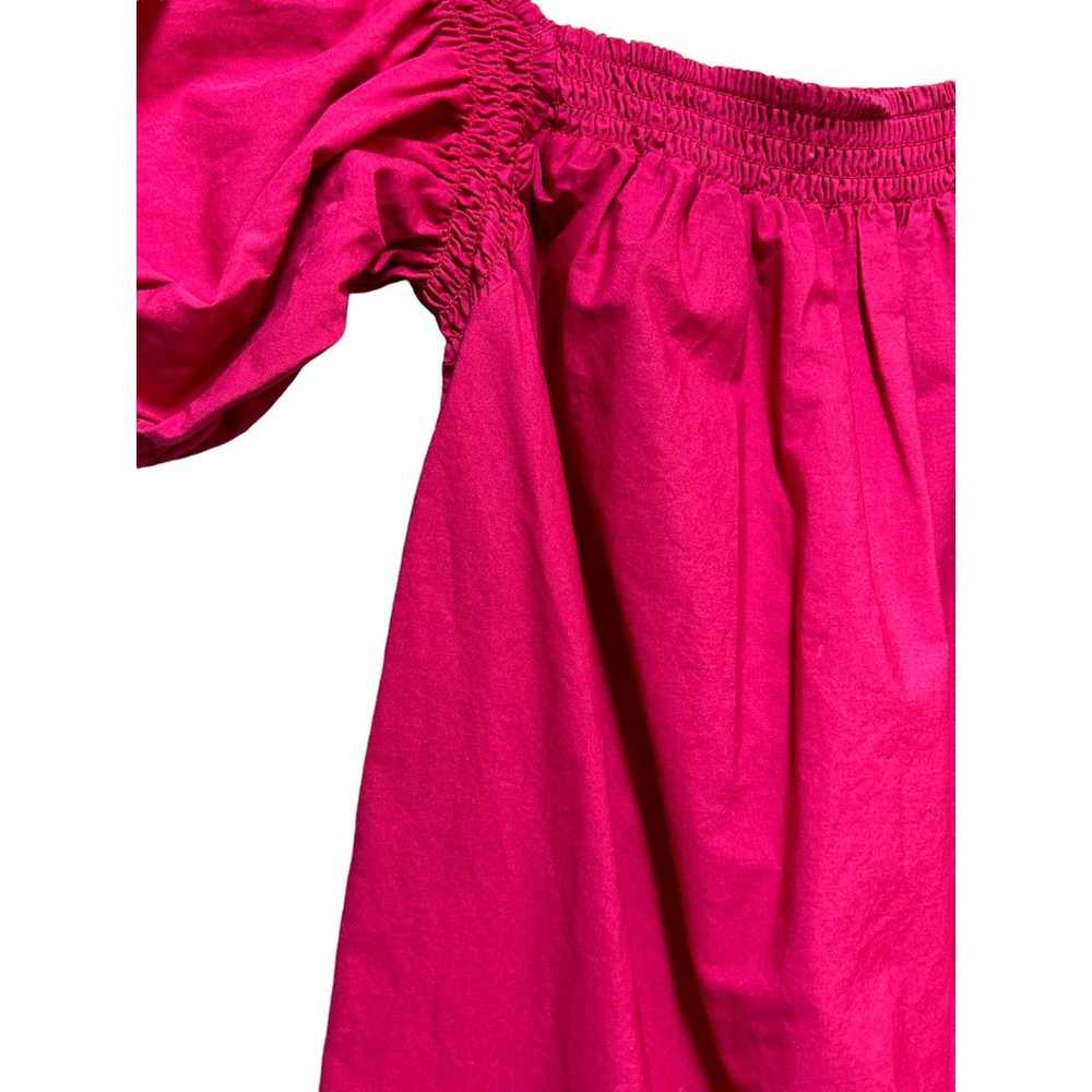 Margaux Riviera Hot Pink Easter Ruffled Off Shoul… - image 10