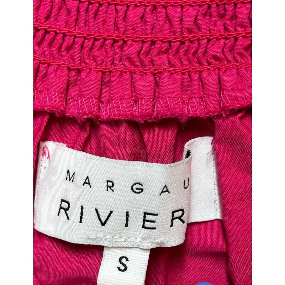 Margaux Riviera Hot Pink Easter Ruffled Off Shoul… - image 3