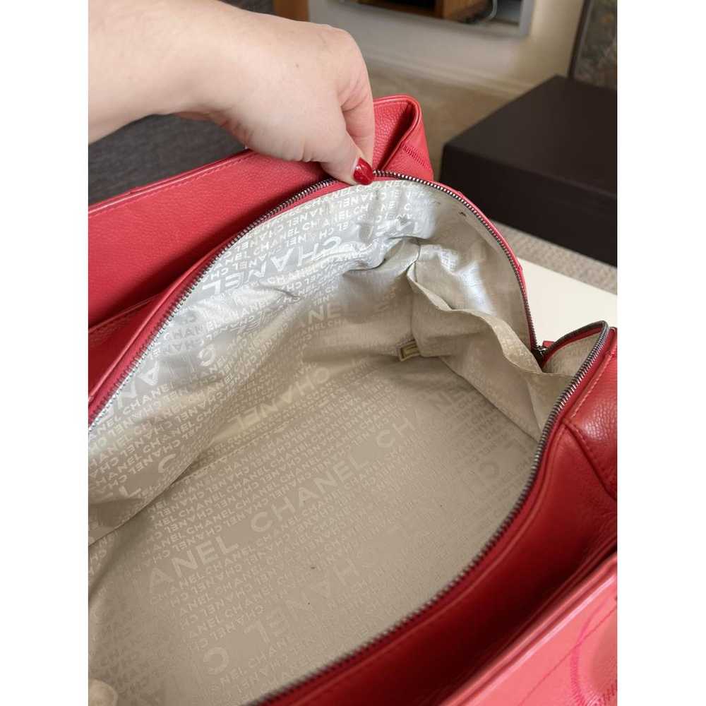 Chanel Bowling Bag leather handbag - image 9