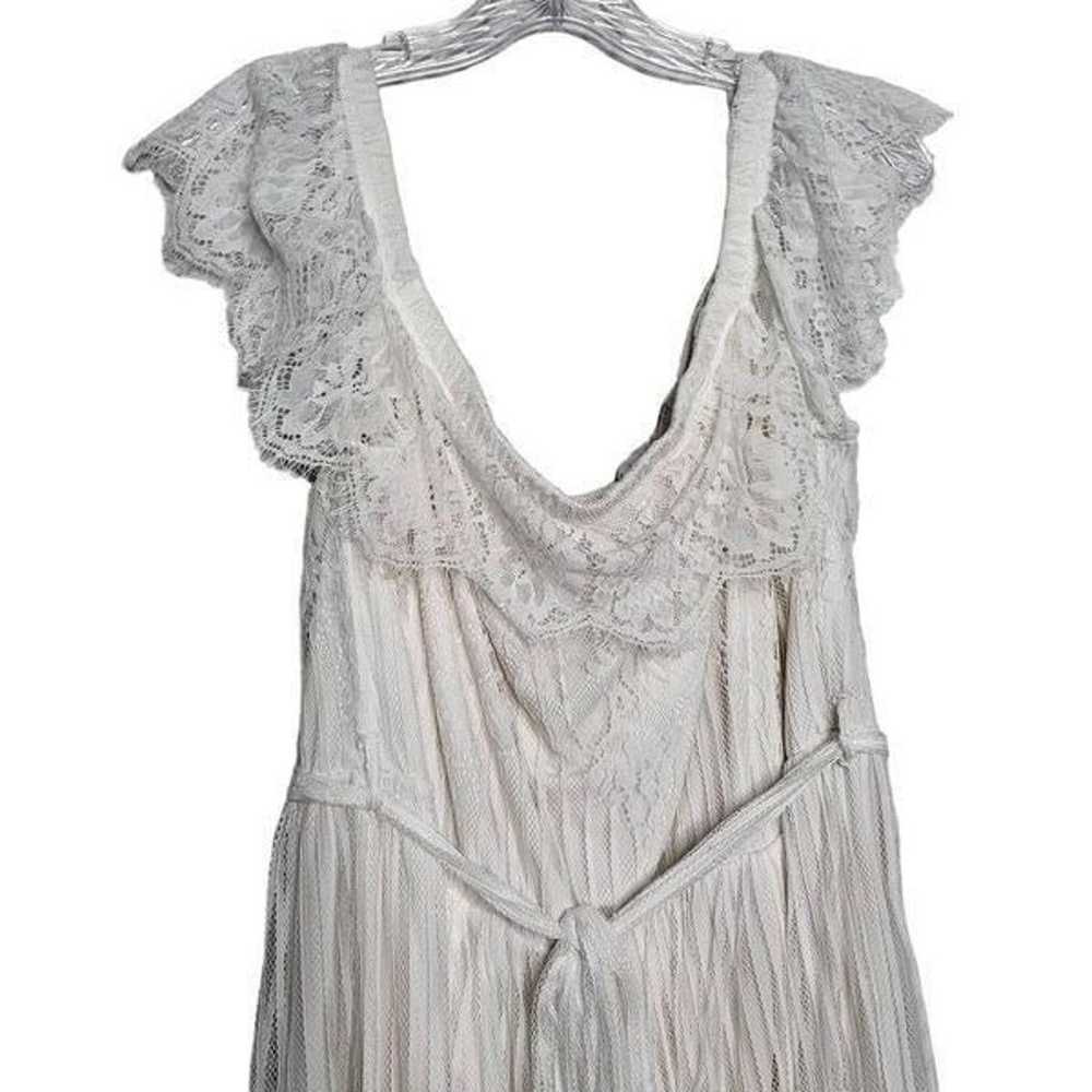 City Chic Lace Off Shoulder White Dress Size XL/22 - image 3