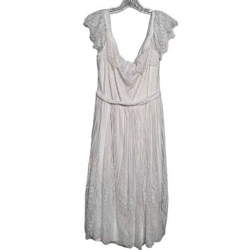 City Chic Lace Off Shoulder White Dress Size XL/22 - image 7