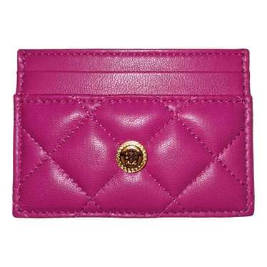 Versace La Medusa leather card wallet - image 1