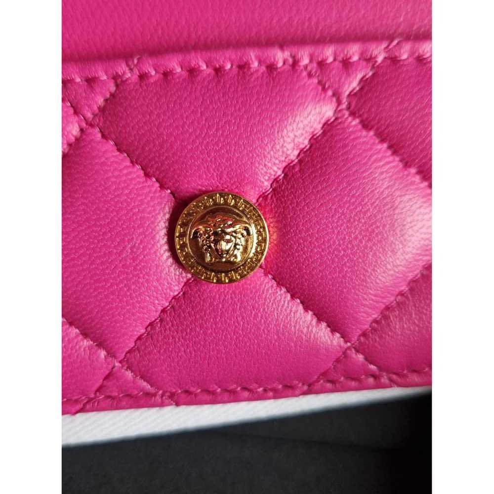 Versace La Medusa leather card wallet - image 4