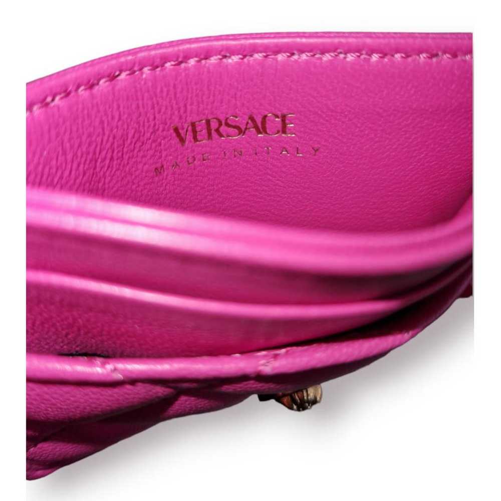 Versace La Medusa leather card wallet - image 5