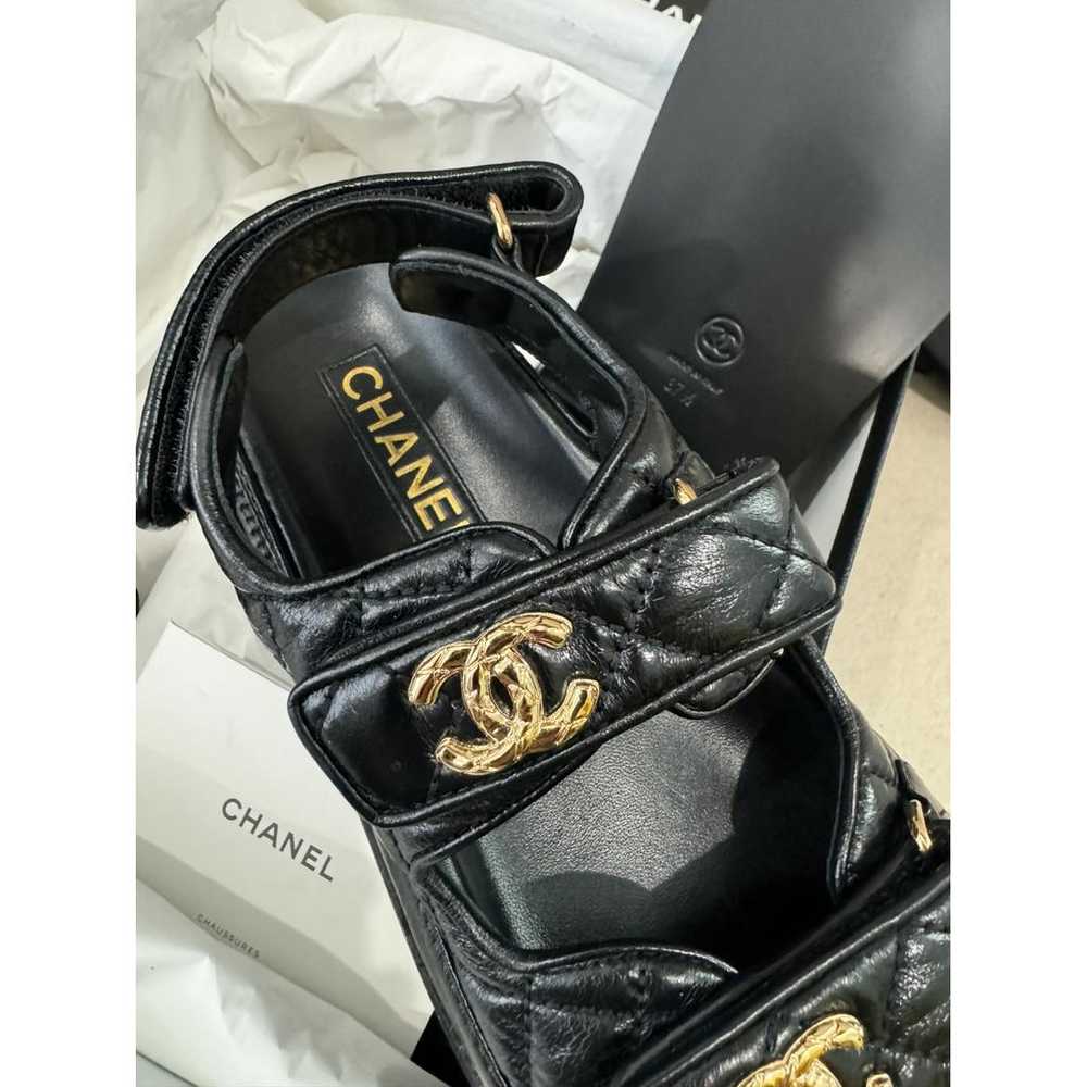 Chanel Dad Sandals leather sandal - image 2