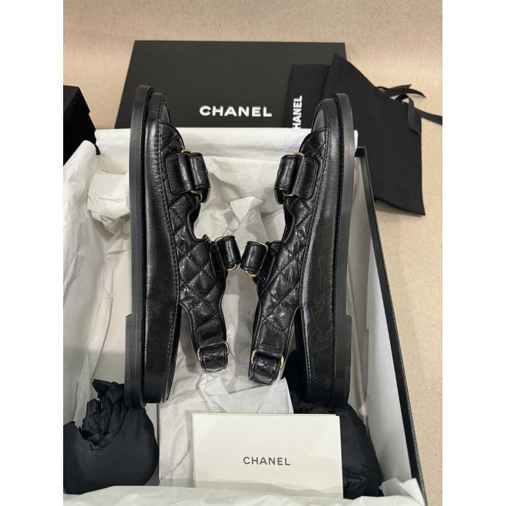 Chanel Dad Sandals leather sandal - image 6
