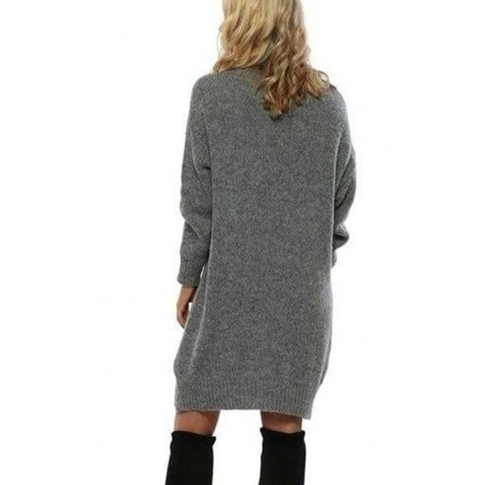 DKNY Donna Karan Alpaca/Wool Blend Knit Relaxed G… - image 2