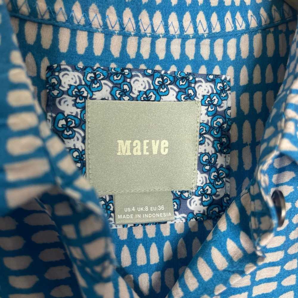 Maeve at Anthropologie Drawstring Midi Shirtdress… - image 6