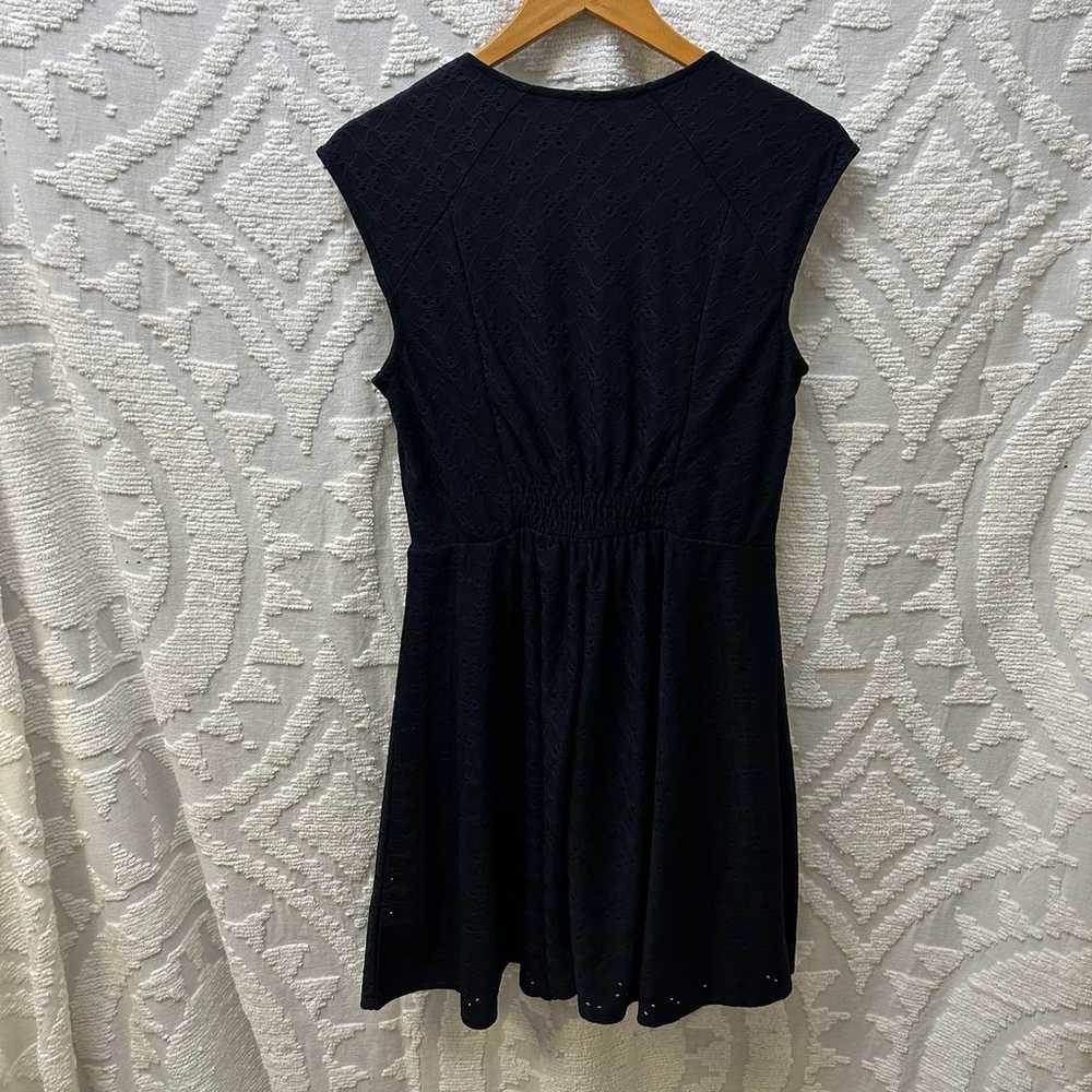 My Michelle eyelet lace navy blue dress with swee… - image 6