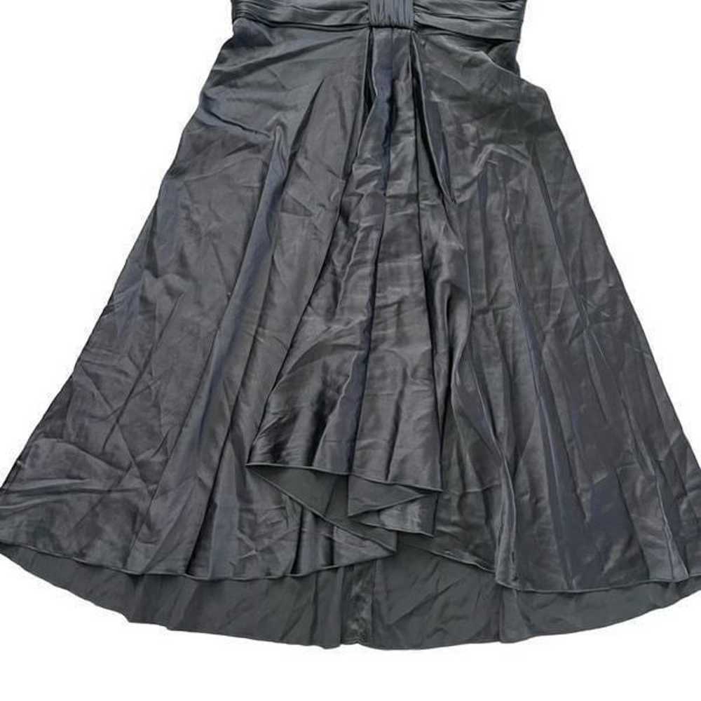 Trina Turk Little Black Dress Size 2 Sleeveless S… - image 3