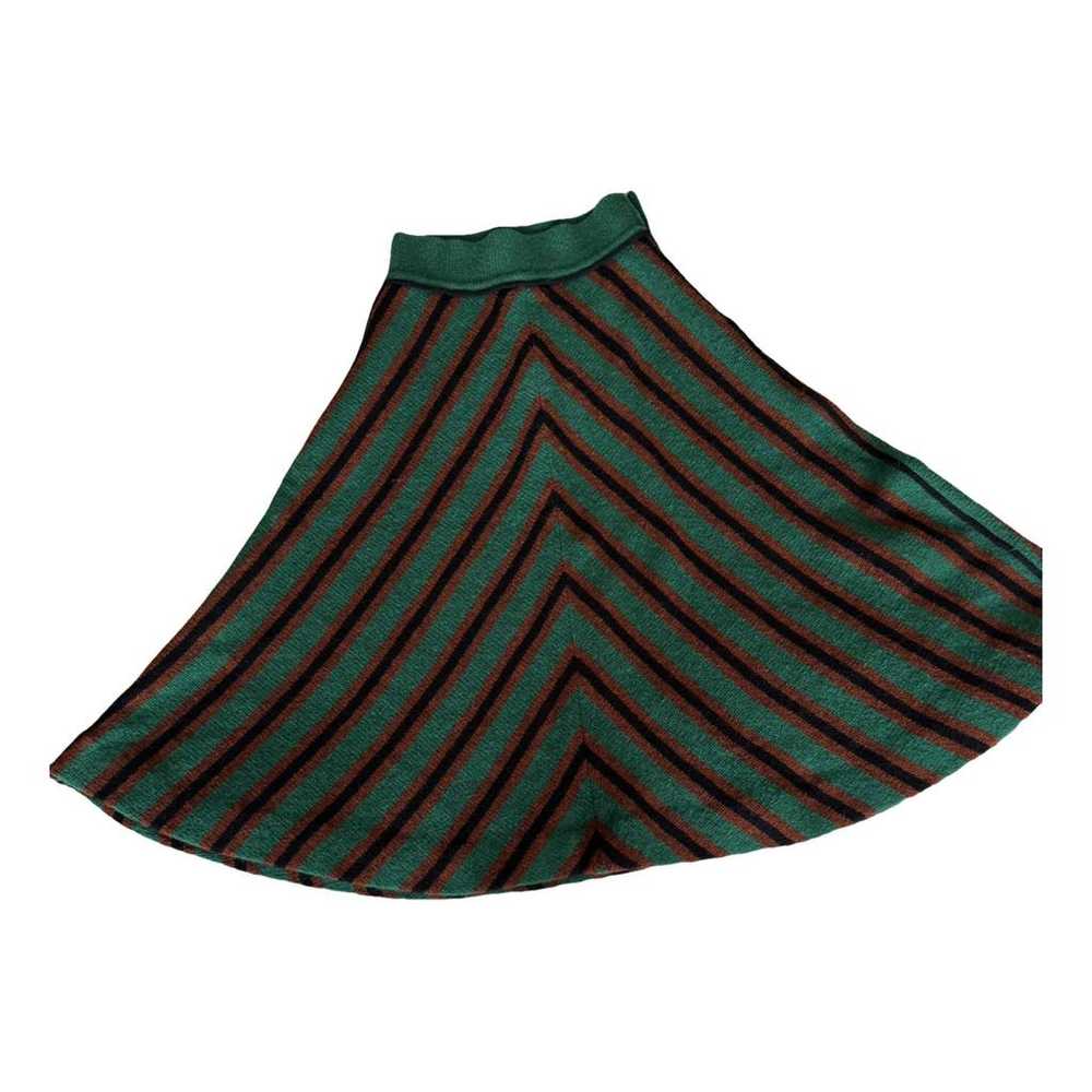 Miu Miu Wool mid-length skirt - image 1