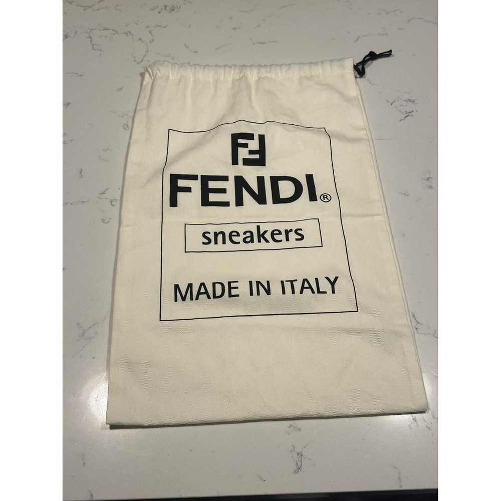Fendi Leather trainers - image 8