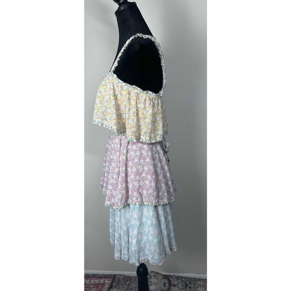 Storia My Secret Garden Tiered Mini Dress Size S … - image 4