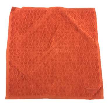 HERMES Hand Towel CARRE JACQUARD FACE EPONGE Oran… - image 1